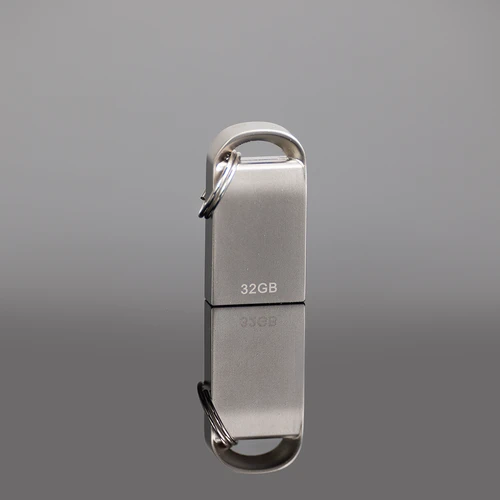 USB 2.0 Mini-Pendrive "Lock" de Acero inoxidable 32GB