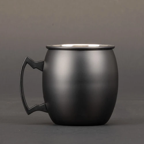 Tazón metálico "MATT BLACK" 400cc