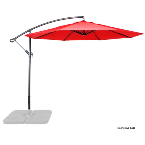 Quitasol lateral colgante "Banana" Ø3M