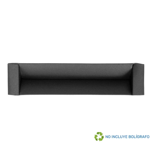 Estuche Porta-Lápiz o Bolígrafo, en cartón negro.